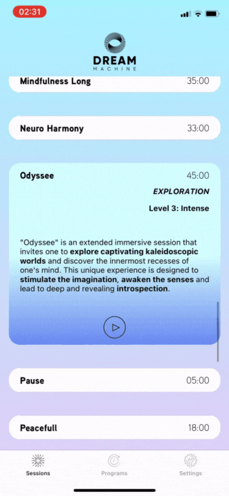 Dream Machine Tech - App Dream Machine Tech - App